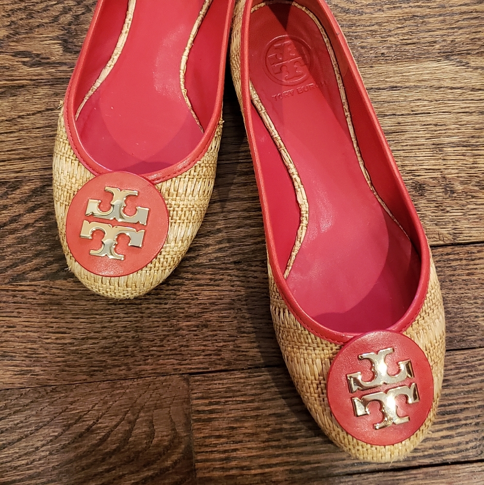 Tory Burch women flat shoes size 8.5 M